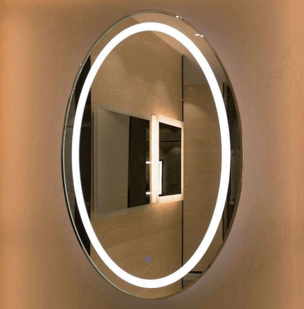 framed lighted mirror07
