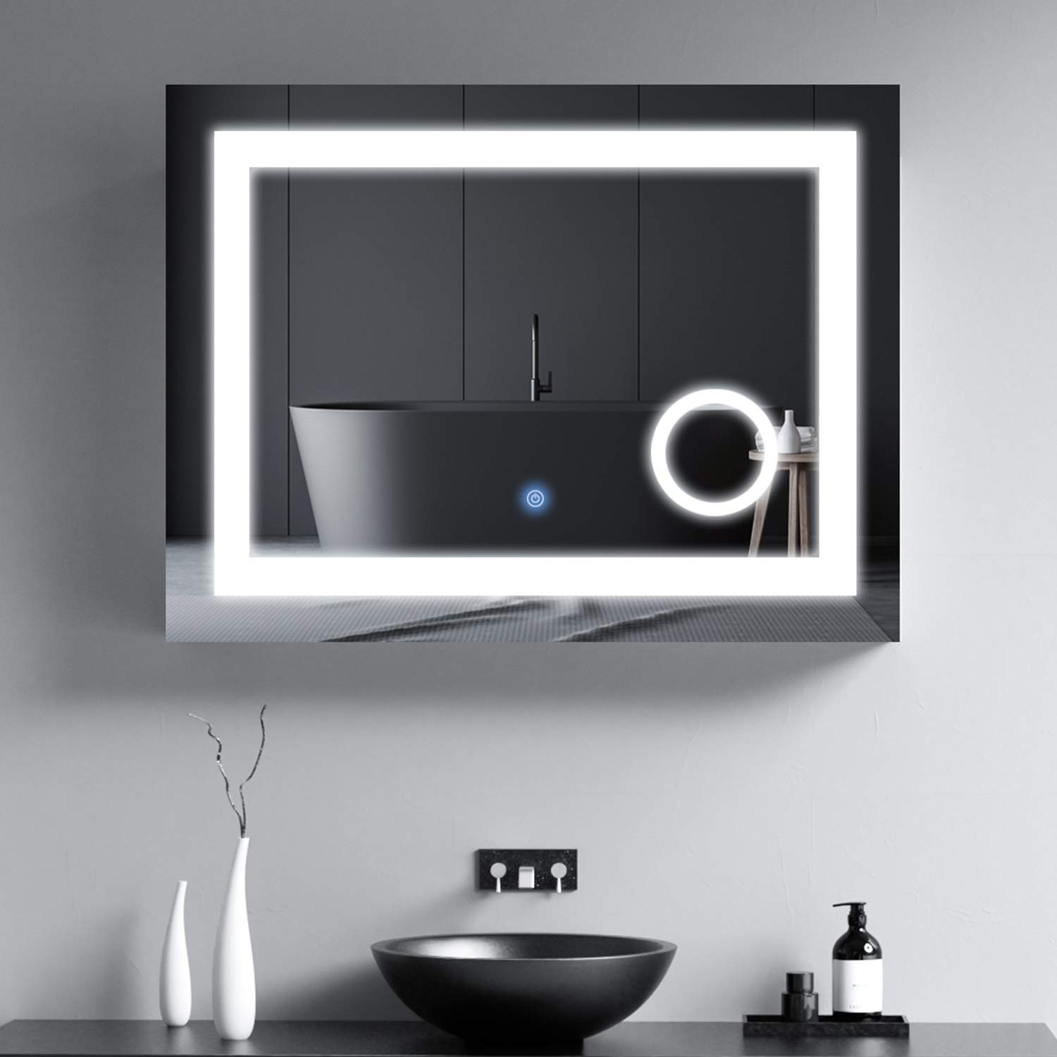 Rectangular LED Bathroom Mirror