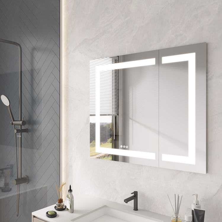 Mirplus 812T-recessed mirror
