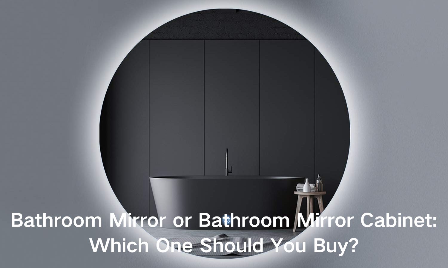 Mirplus Round-3-24 Bathroom-Mirror
