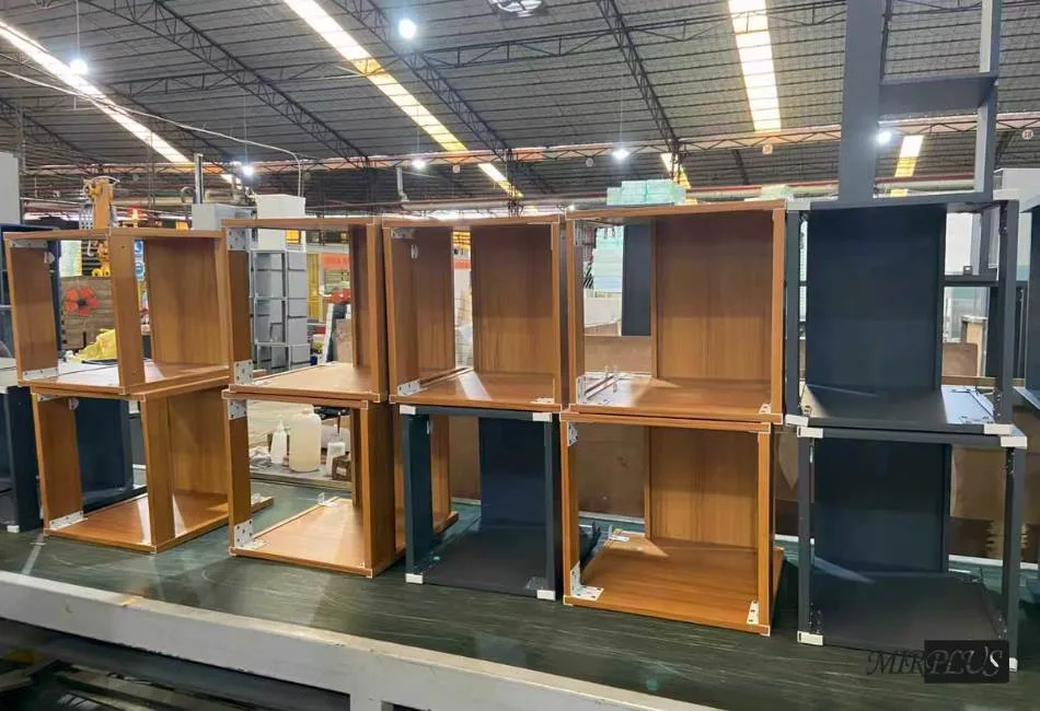 Mirplus factory production of bathroom vanities