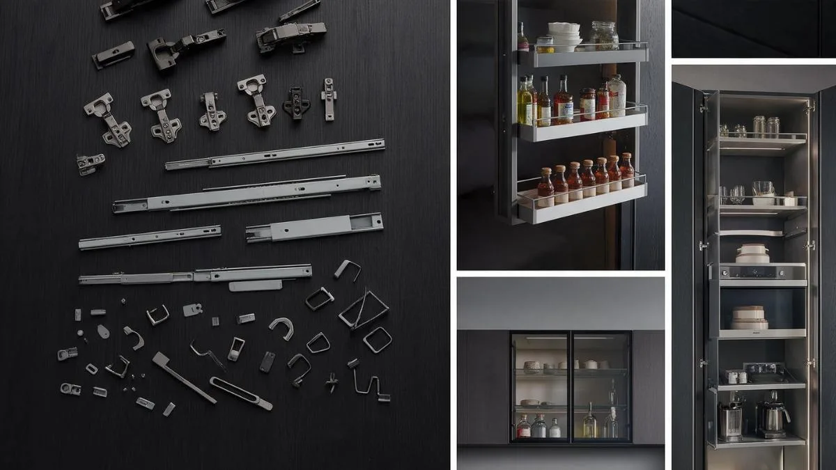 accessories of custom kitchen cabinets